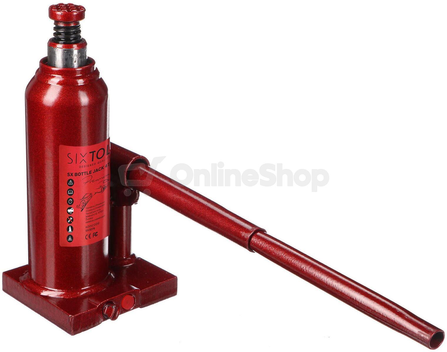 Hydraulický zvedák panenka SX BOTTLE JACK PREMIUM 4T SIXTOL