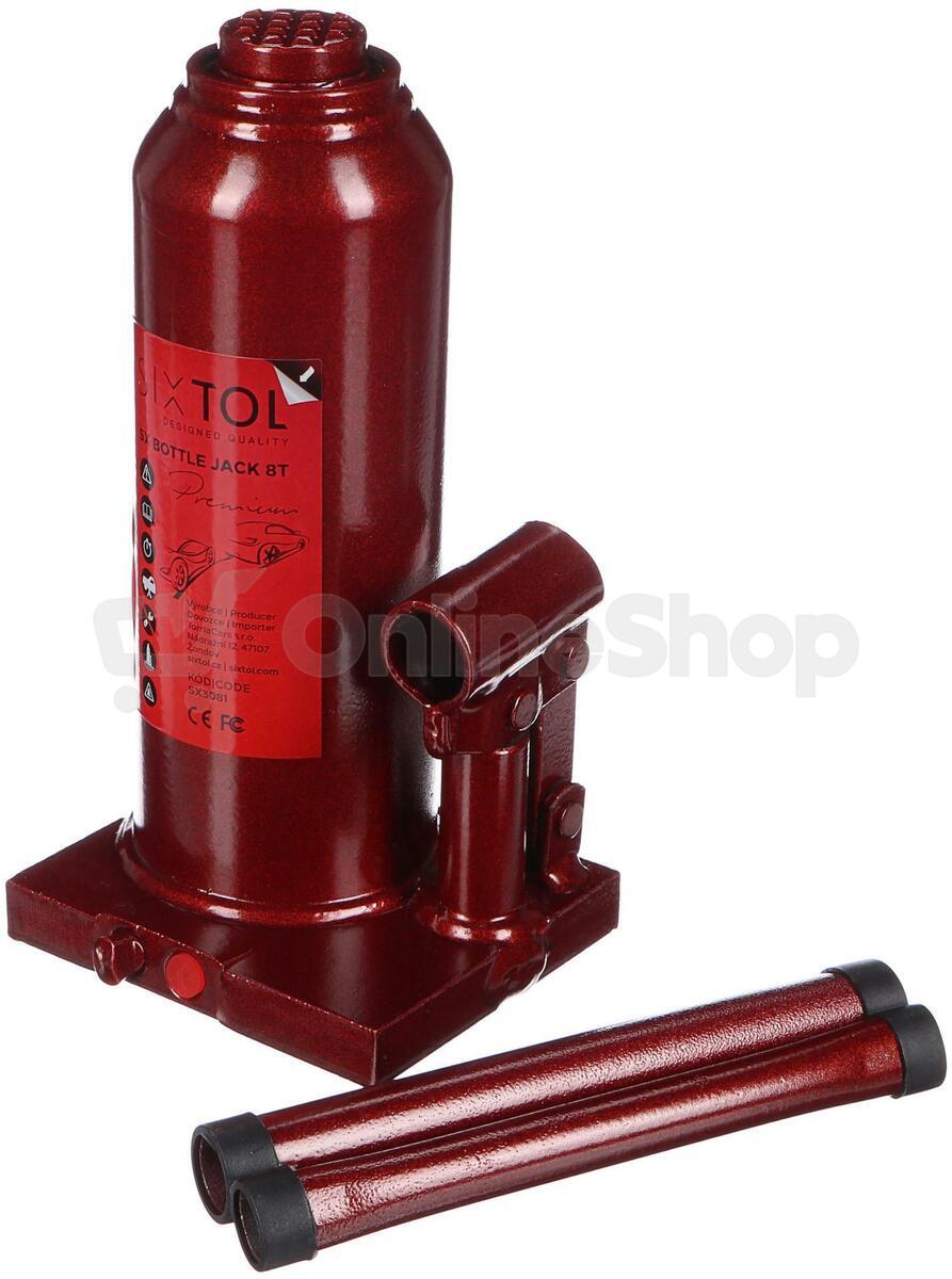 Hydraulický zvedák panenka SX BOTTLE JACK PREMIUM 8T SIXTOL