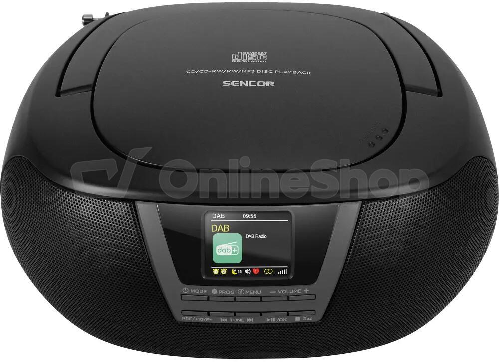 Radiopřijímač s CD Sencor SPT 6200DB