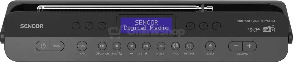 Radiopřijímač s CD Sencor SPT 7500DB