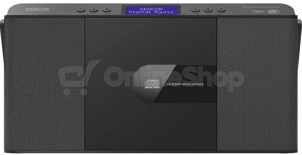 Radiopřijímač s CD Sencor SPT 7500DB