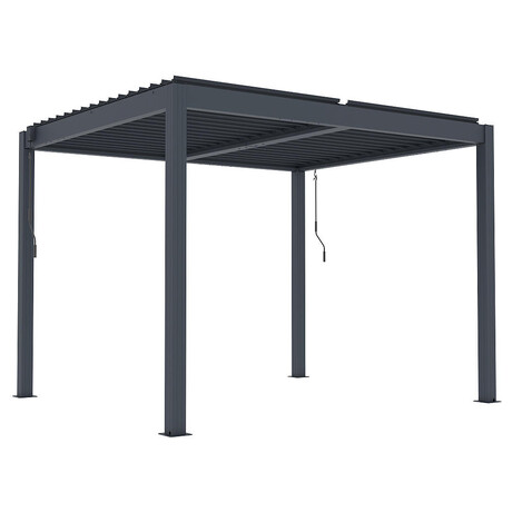 Bioklimatická pergola LANITPLAST BASIC 3x2,5 m LG4288