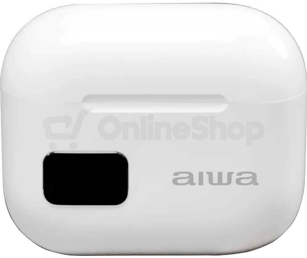 Bezdrátová sluchátka AIWA EBTW-100WT, bílá
