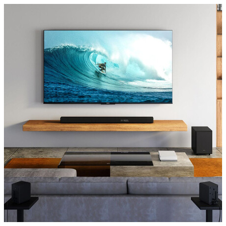 SET UHD QLED TV Hisense 43E79NQ + HISENSE AX5125H