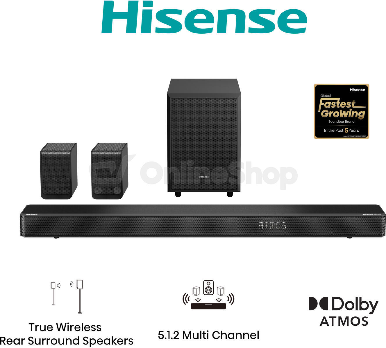 Soundbar Hisense AX5125H