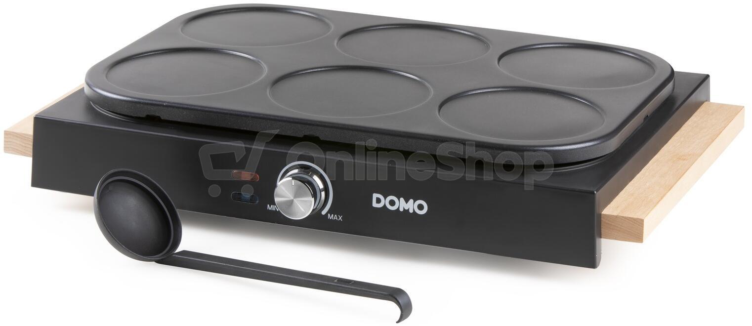 Elektrický lívanečník a WOK - 2v1 - DOMO DO8719W