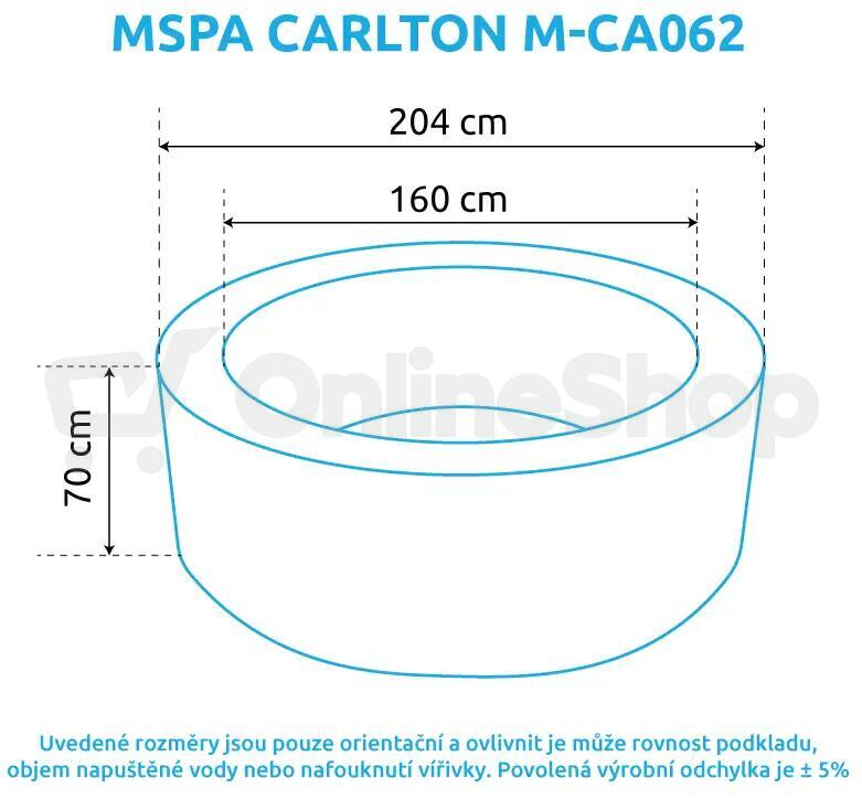 Vířivka Marimex MSPA Carlton M-CA062 (11400298)