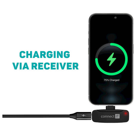 CONNECT IT&nbsp;Wireless Lavalier mikrofon USB-C konektor (foto 1)