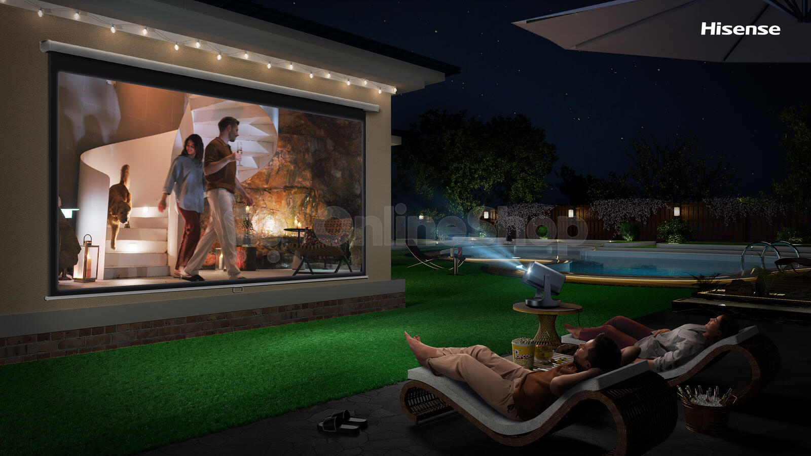 Smart mini projektor Hisense C2 Ultra