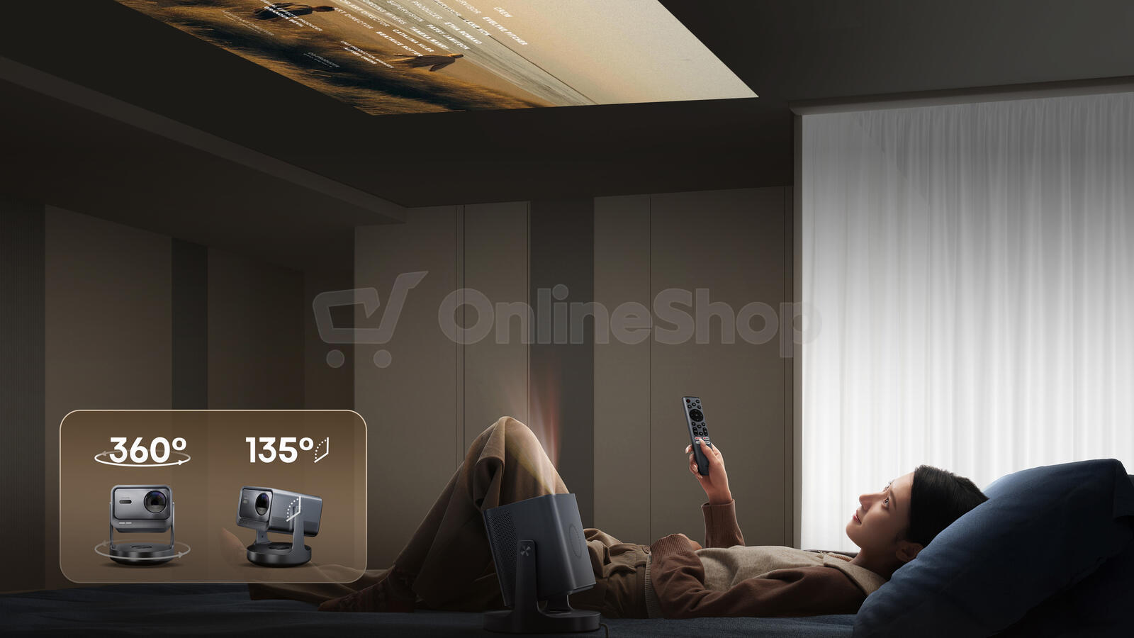 Smart mini projektor Hisense C2 Ultra