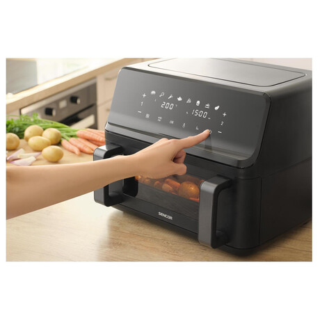 Duln horkovzdun fritza Sencor SFR 9650BK