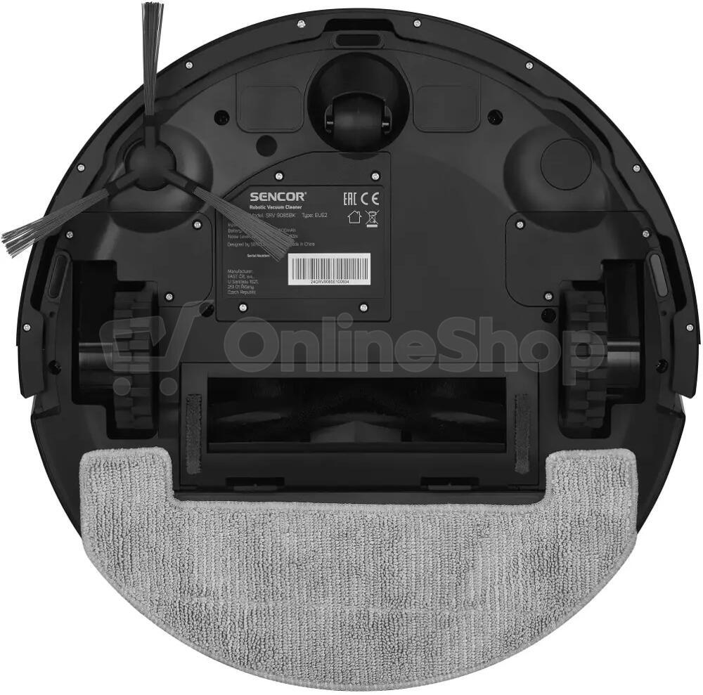 Robotický vysavač 2v1 Sencor SRV 9085BK