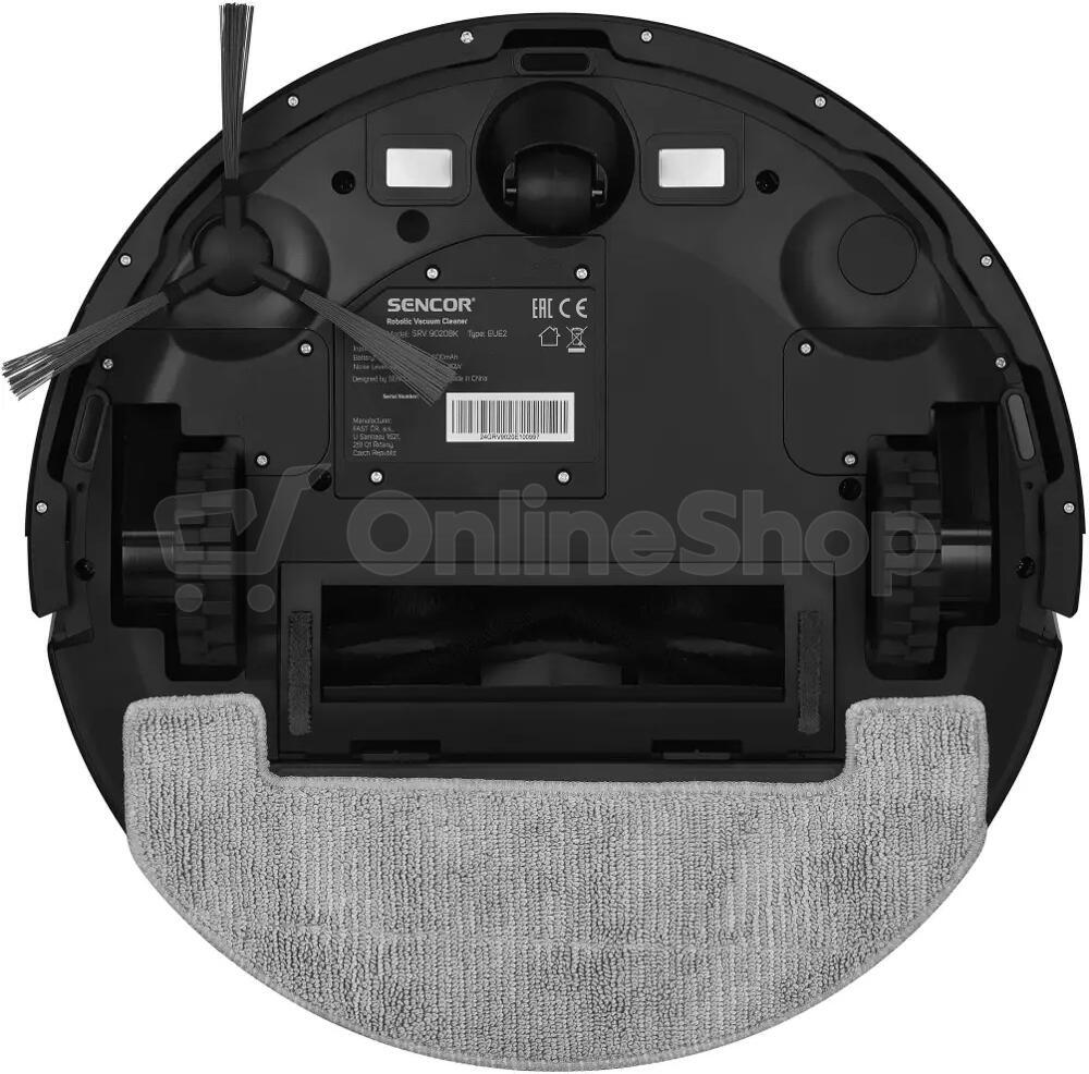 Robotický vysavač 2v1 Sencor SRV 9020BK
