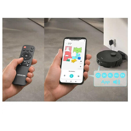 Robotick vysava 2v1 Sencor SRV 9020BK