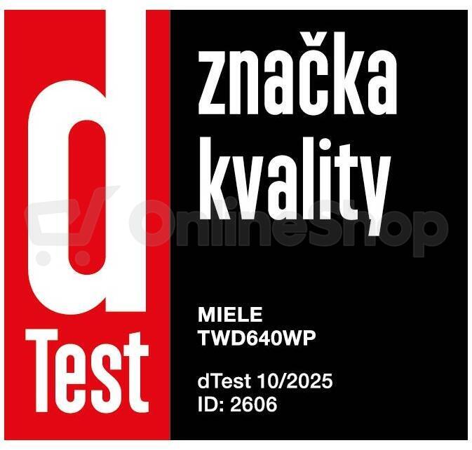 Sušička prádla Miele TWD640WP 9kg