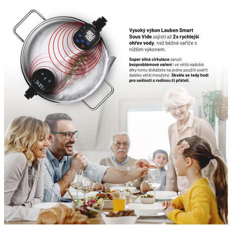 Sous Vide Lauben Smart Sous Vide 1200SB