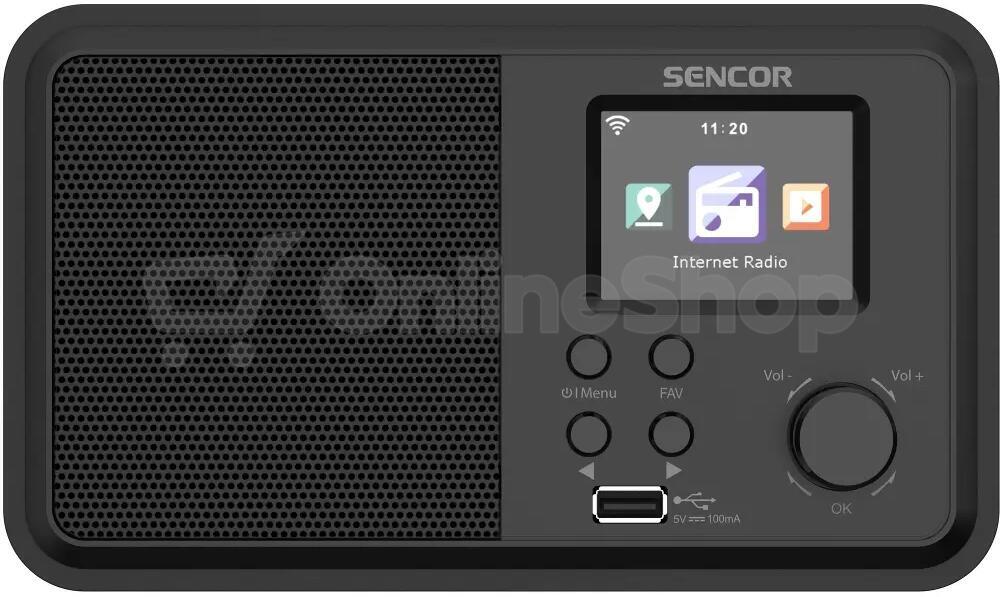 Internetové rádio Sencor SIR 5100WDB