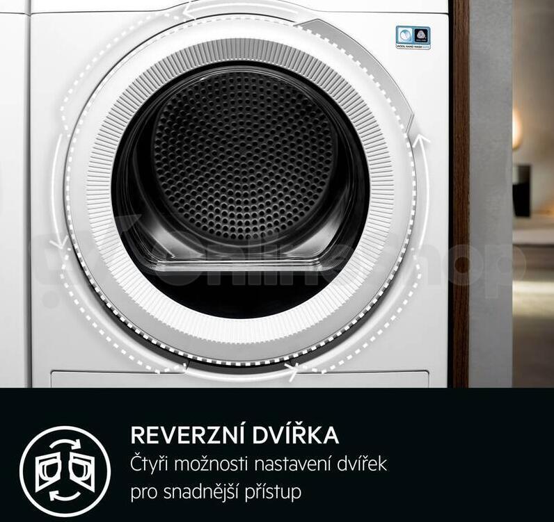 Sušička prádla AEG 9000 AbsoluteCare® Plus 3DScan TR9384CC