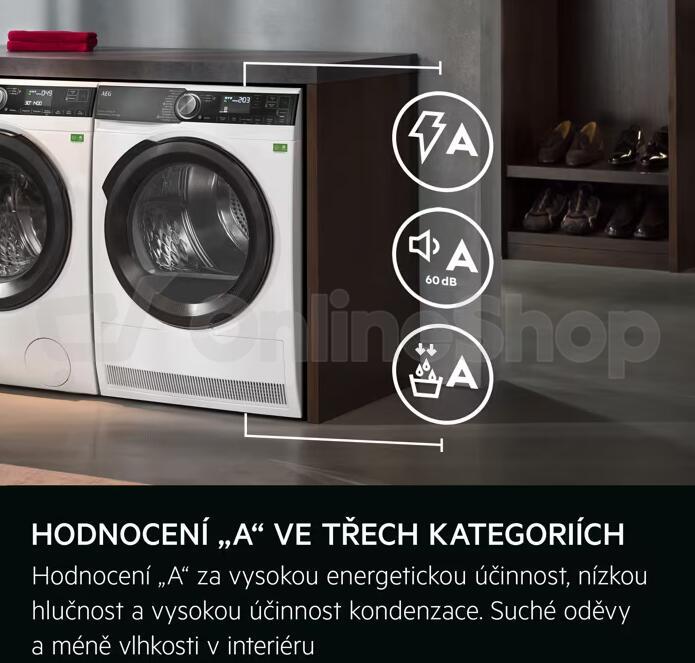 SET Pračka AEG LFR95967UC + Sušička prádla AEG 9000 AbsoluteCare® Plus 3DScan TR9586CC