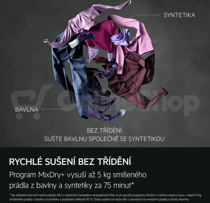 Sušička prádla AEG 9000 AbsoluteCare® Plus 3DScan TR9586CC