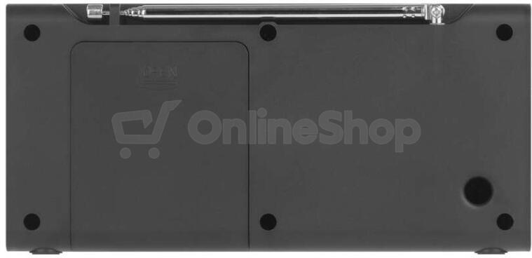 Emos přenosné rádio s Bluetooth, DAB / DAB+ / FM, černé (E0090)
