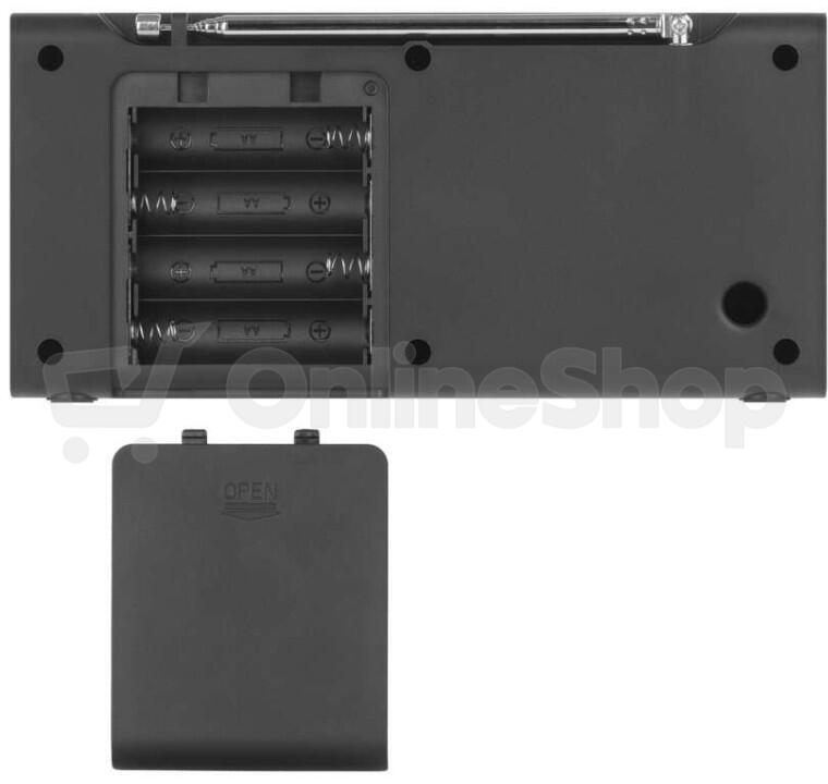 Emos přenosné rádio s Bluetooth, DAB / DAB+ / FM, černé (E0090)