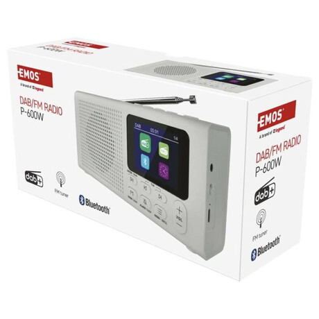 Emos E0091, s&nbsp;Bluetooth, bílé (foto 8)