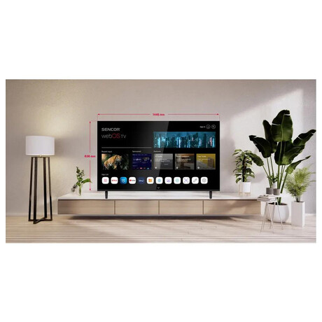 LED televize Sencor SLE 65US803B