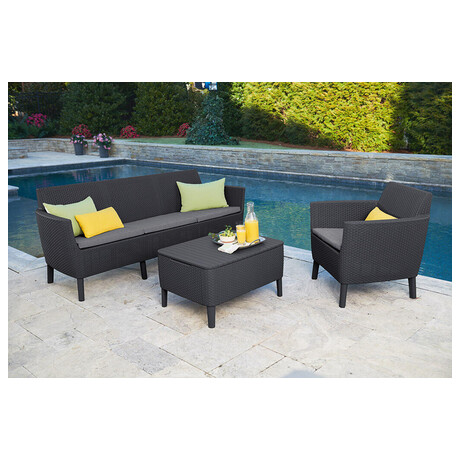KETER SALEMO 3&nbsp;seater -&nbsp;grafit (foto 4)