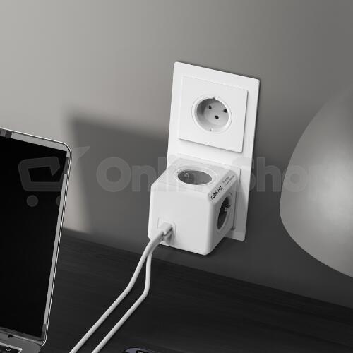 PowerCube original CubeNest USB C+C PD 35 W, šedá