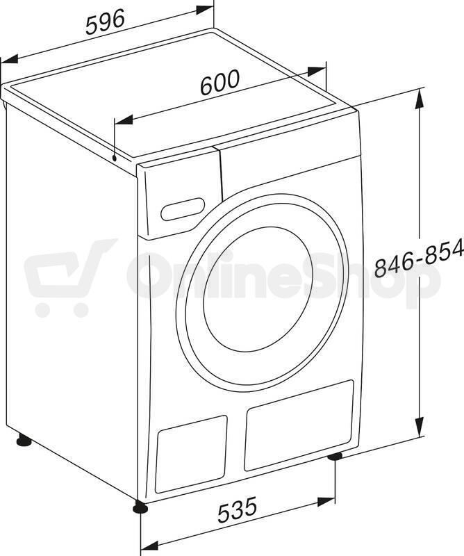 Pračka Miele WWD380 WCS PWash&Steam&9kg