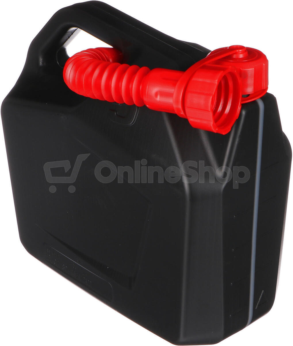 Kanystr plastový MECHANIC FUEL CANISTER 5L, černý SIXTOL