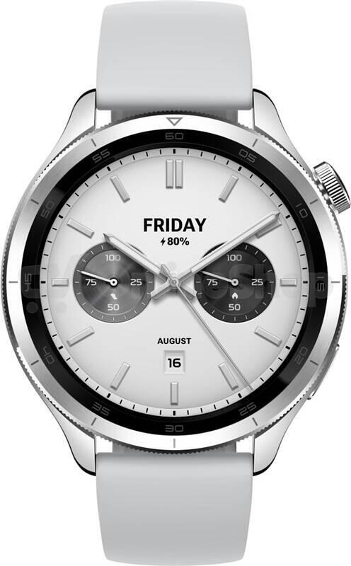 Chytré hodinky Xiaomi Watch S4, Silver