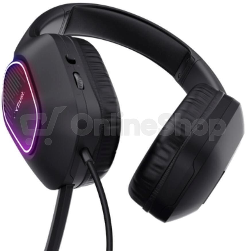 Headset Trust GXT416 ZIROX BLK (25331)