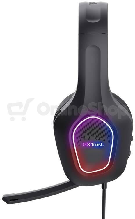 Headset Trust GXT416 ZIROX BLK (25331)