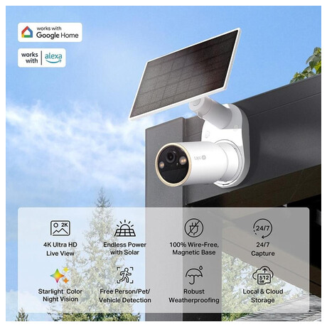 TP-Link tapo C460 KIT Solar-Powered Security Camera Kit