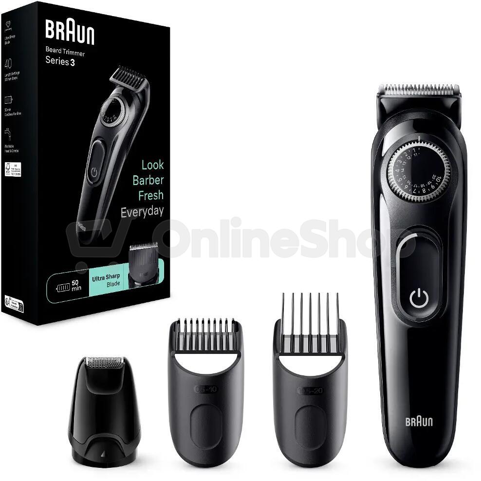 Zastřihovač vousů Braun Series 3 BT3420