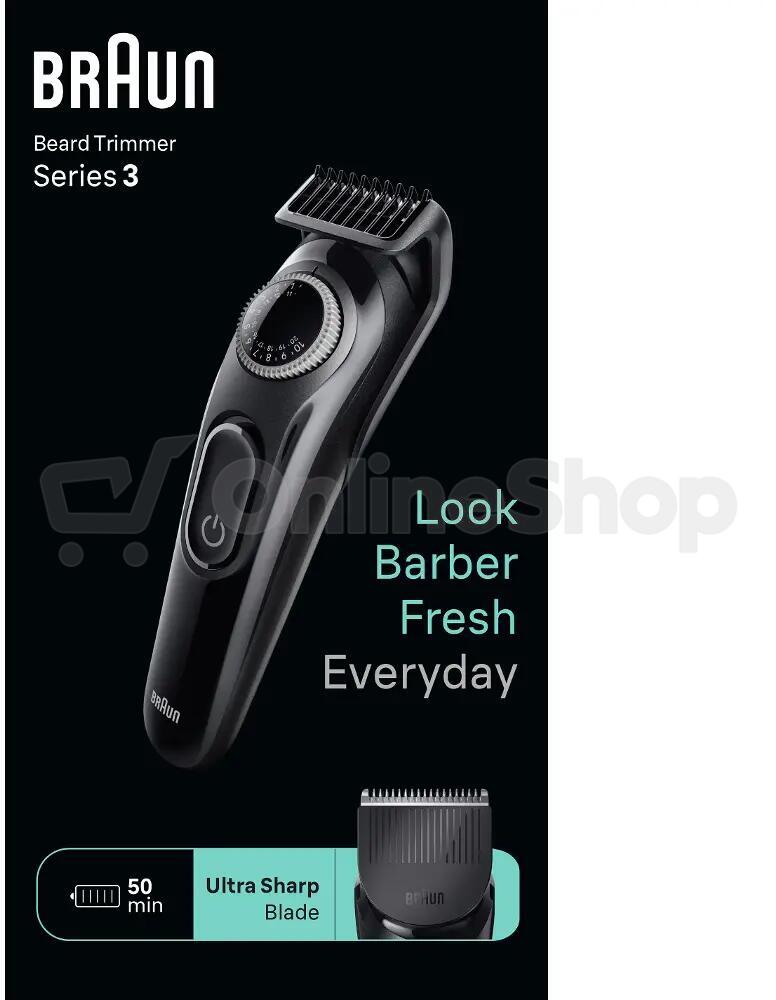 Zastřihovač vousů Braun Series 3 BT3420