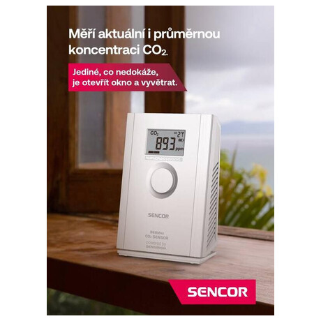 Měřič CO2 Sencor SWS CO2 PRO