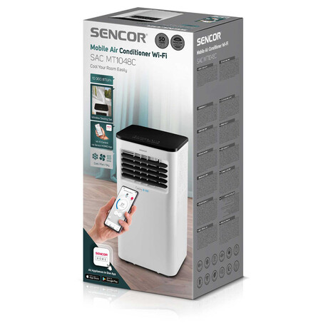 Mobiln klimatizace Wi-Fi Sencor SAC MT1048C