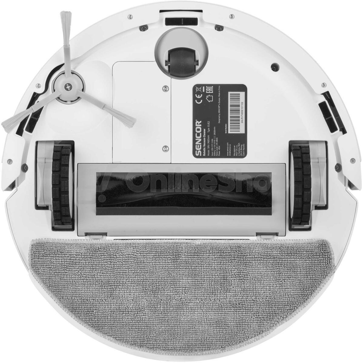 Robotický vysavač 2v1 Sencor SRV 7485WH