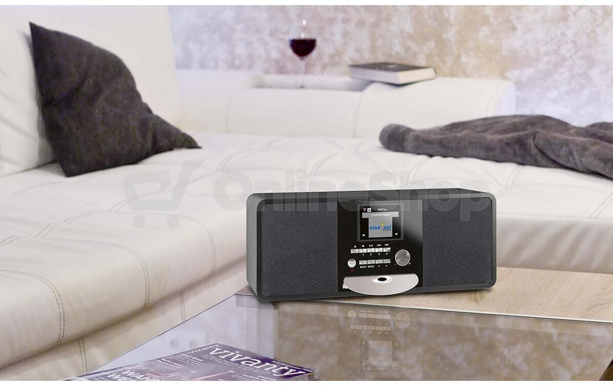 Multifunkční rádio Imperial DABMAN i200, černé