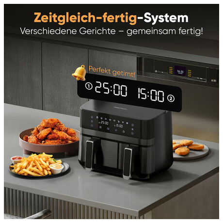 Dvojit horkovzdun fritza Proficook FR 1295 H, 9 l