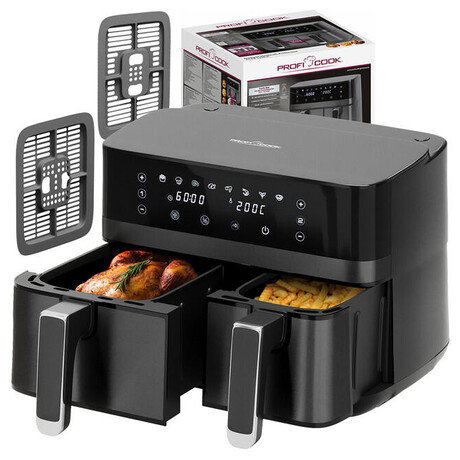 Dvojit horkovzdun fritza Proficook FR 1295 H, 9 l