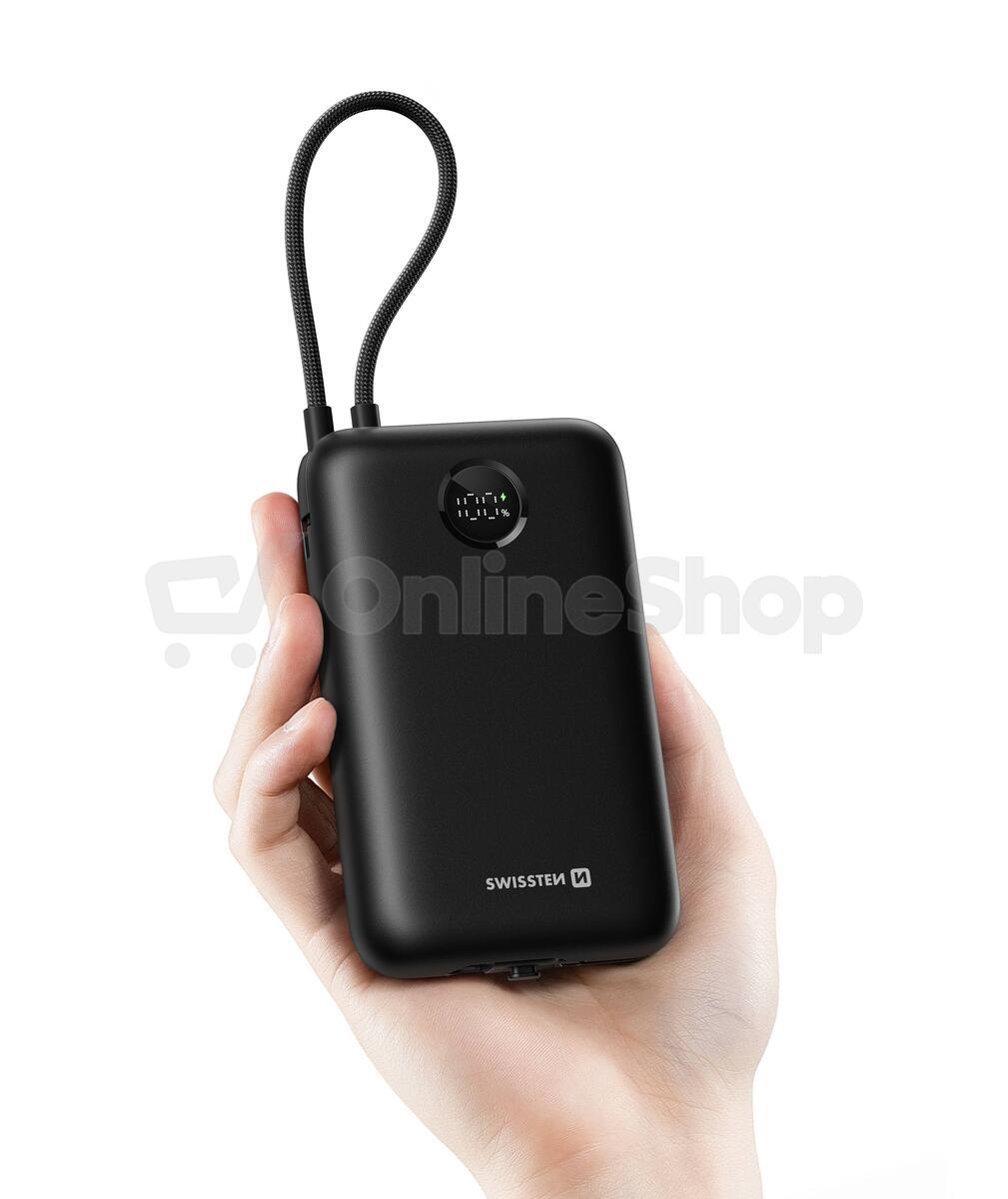 Powerbanka Swissten Voltbox 35W 20000 mAh, černá