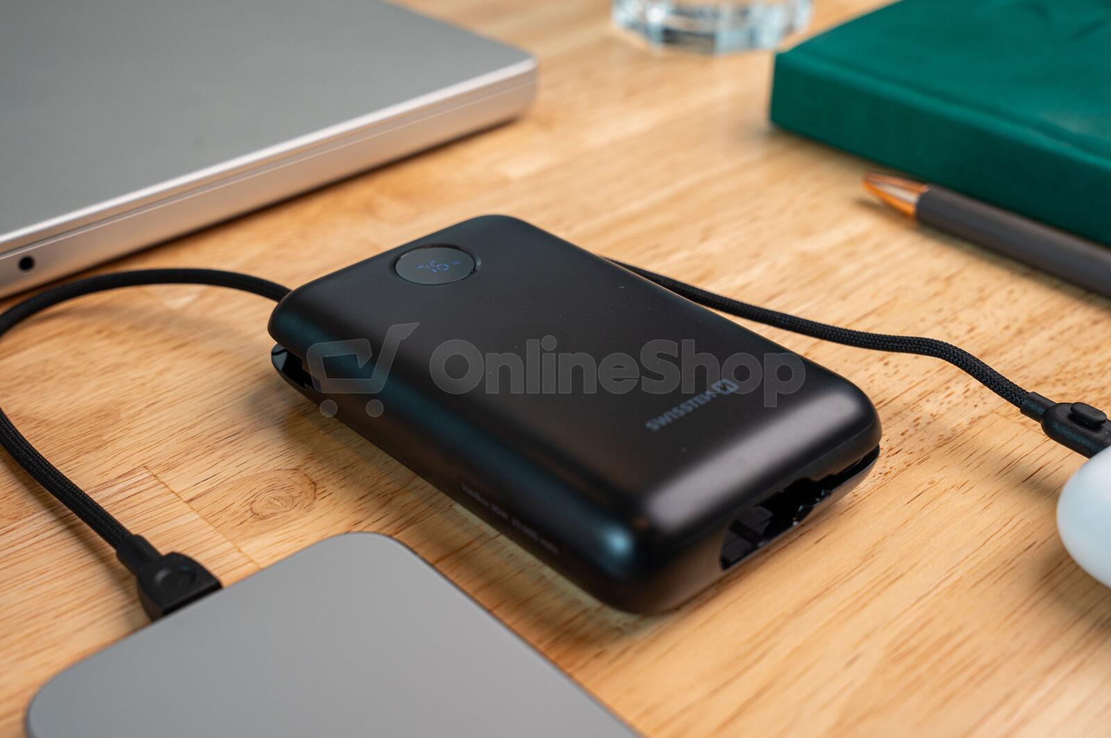 Powerbanka Swissten Voltbox 35W 20000 mAh, černá