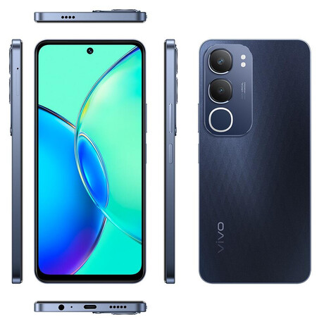 Mobiln telefon VIVO Y19s 8+256GB Black