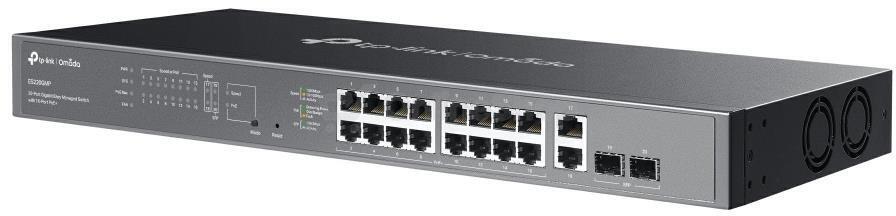 TP-Link ES220GMP 20xGb (16xPOE+) Easy Man.switch Omada