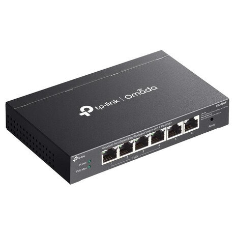 TP-Link ES206GP 6xGb Easy Man.switch Omada (foto 2)
