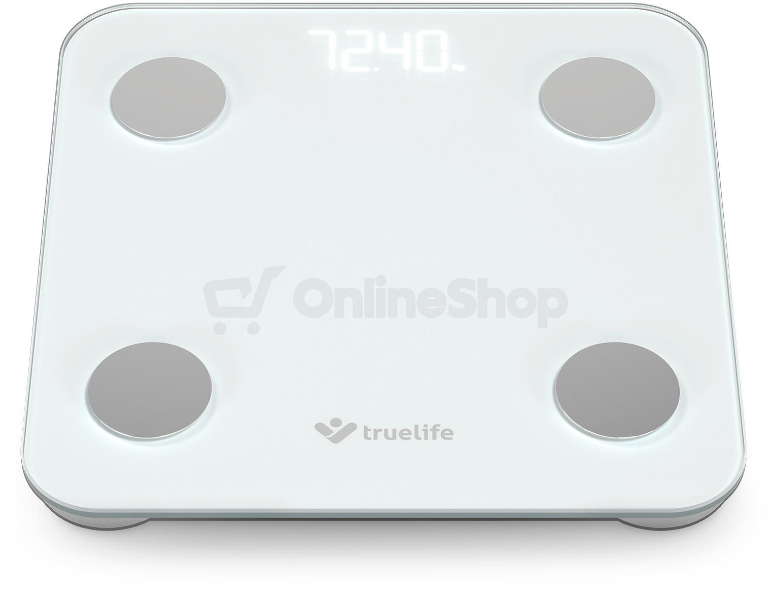 Chytrá váha TrueLife FitScale W1 White